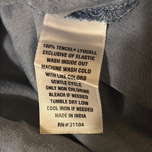 Blue Ruffled Top - Picture 6 of 6